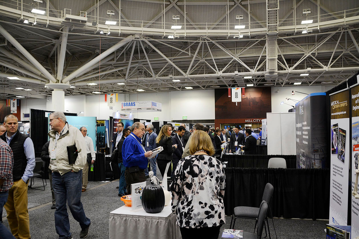 Attendees on the Expo Floor