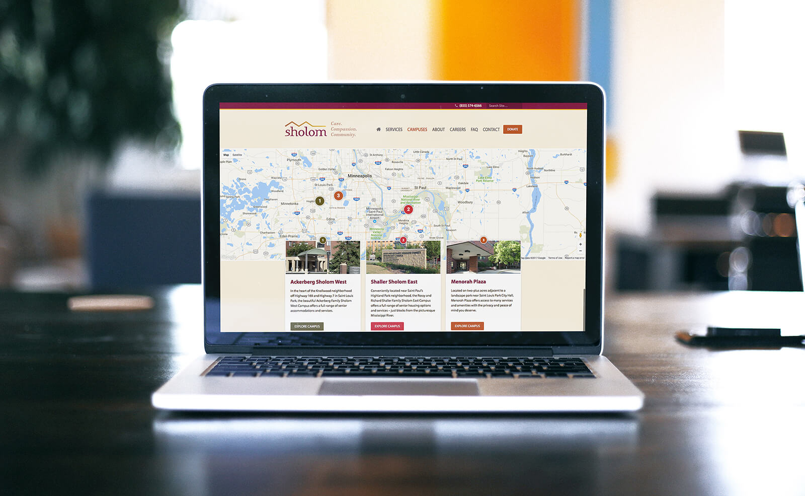 Website Design for Twin Cities Nonprofit