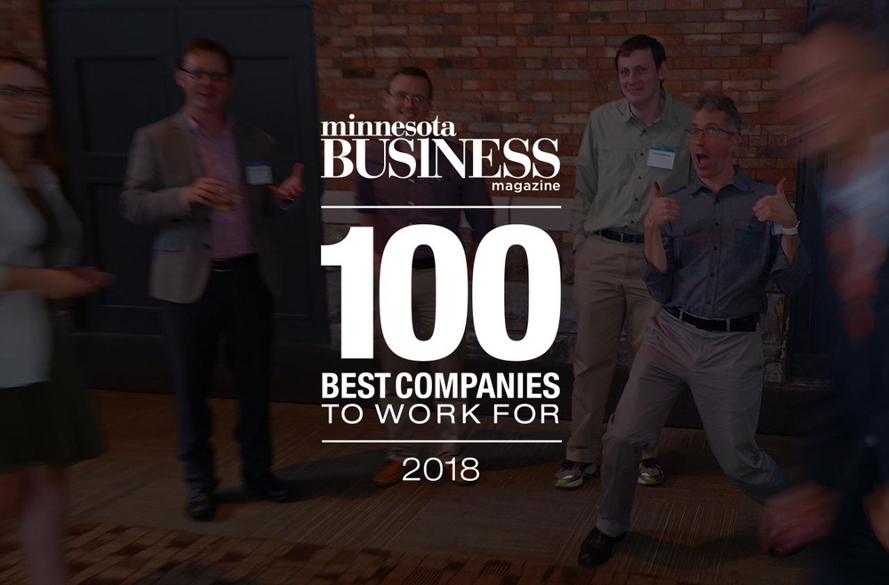 100 Best Companies to Work For by Minnesota Business Magazine