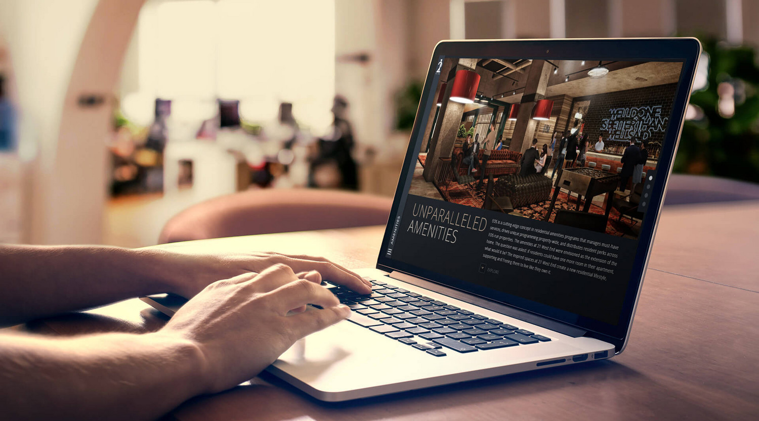 New York City Web Design for 21 West End