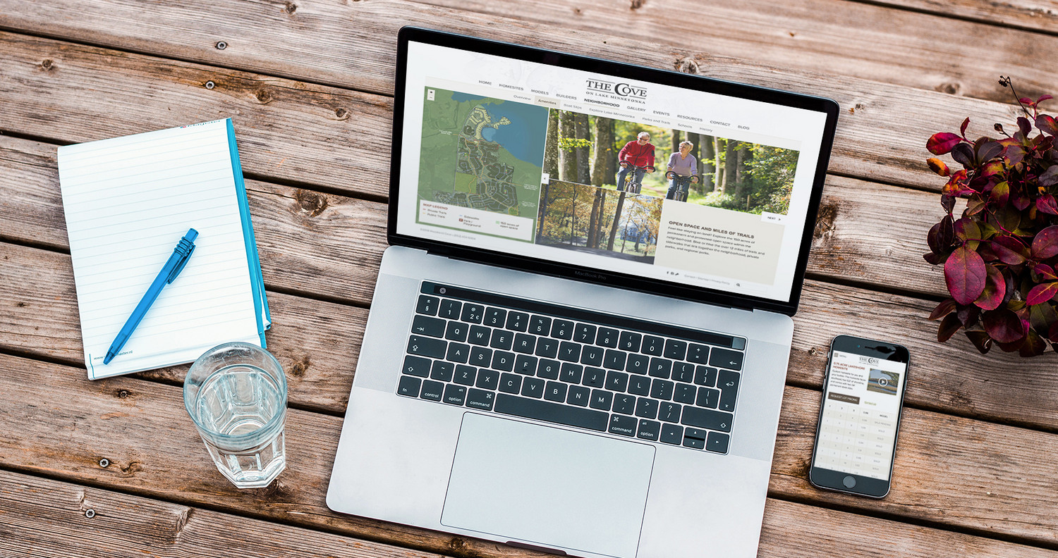 Minneapolis real estate website design